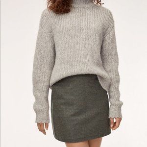 Wilfred Classic Check Mini Skirt